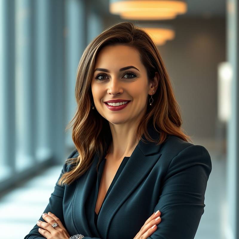 Portrait of Amelia Stone, CEO and Founder of Elysian Aperture.
