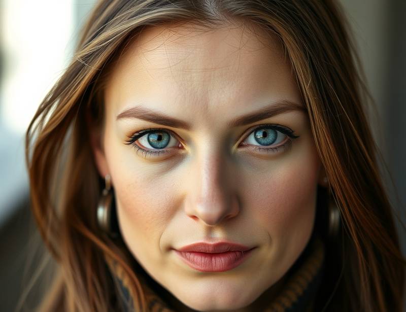 Portrait of Anya Petrova, award-winning landscape photographer.