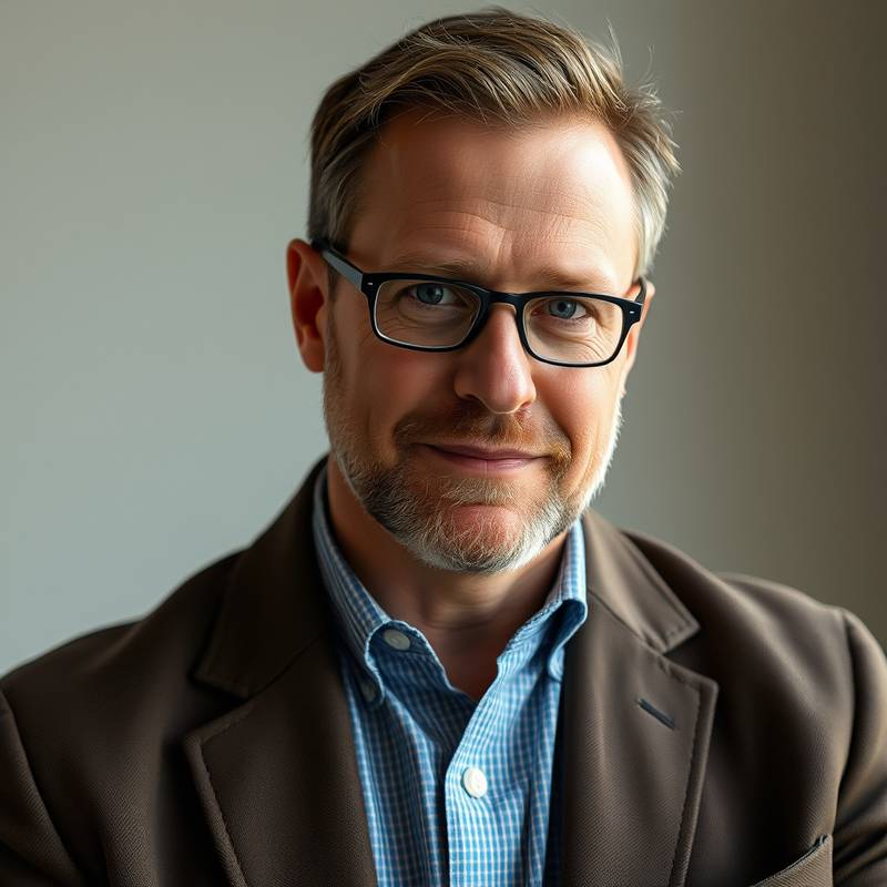 Portrait of Ben Carter, renowned portrait and wedding photographer.
